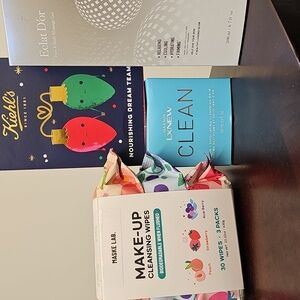 Avon Face Body Massage Gel Makeup Wipes Cleanser Kiehls Lip Body Moisturizer